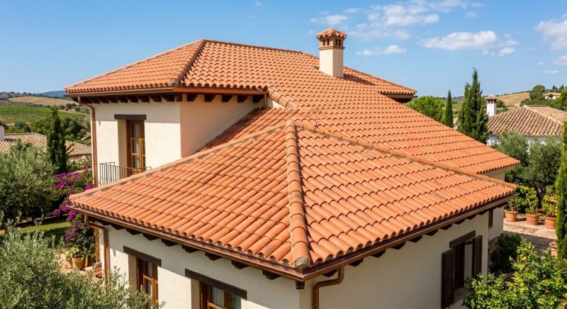 Clay Roof Installation