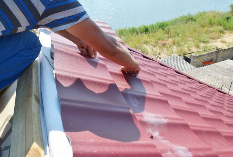 Metal Roof Flashing Repair